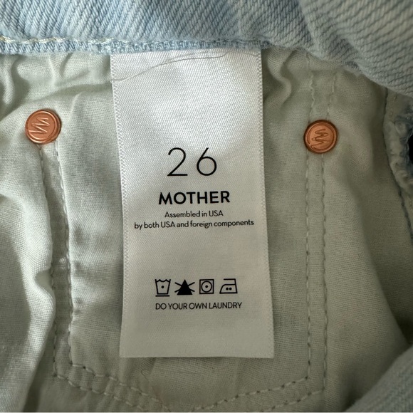 MOTHER The Pixie Tomcat Ankle Jeans in Pina Colada Size 26 - Picture 10 of 13